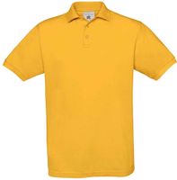 SALE! B&C BC0099 Safran TT Polo - Geel - Maat 2XL - thumbnail