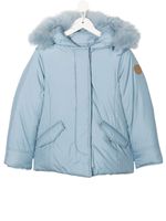 Woolrich Kids veste à patch logo - Bleu - thumbnail