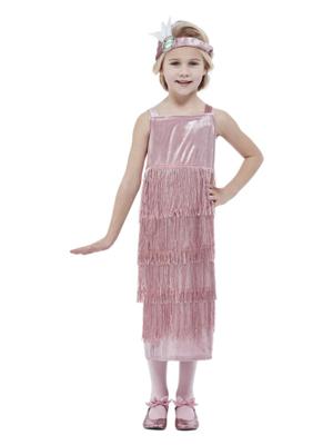 20s Pink Flapper Costume