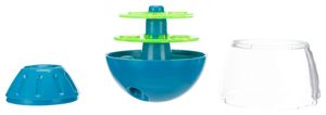 TRIXIE ROLY POLY SNACK TUIMEL EI BLAUW / GROEN 13 CM