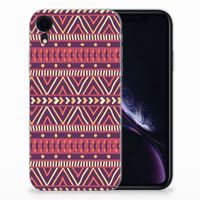 Apple iPhone Xr TPU bumper Aztec Paars - thumbnail