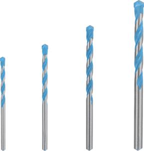 Bosch Accessories EXPERT CYL-9 MultiConstruction 2608900645 Multifunctionele boorset 4-delig 4 mm, 5 mm, 6 mm, 8 mm Cilinderschacht 4 stuk(s)