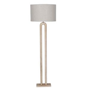 Vloerlamp Micky Naturel 125cm - Giga Meubel