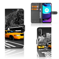 Motorola Moto E20 | E30 | E40 Flip Cover New York Taxi