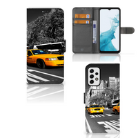 Samsung Galaxy A23 Flip Cover New York Taxi