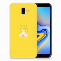 Samsung Galaxy J6 Plus (2018) Telefoonhoesje met Naam Baby Leopard