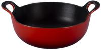 Le Creuset Wokpan / Balti Dish - Kersenrood - ø 24 cm / 2.7 liter - geëmailleerde anti-aanbaklaag - thumbnail