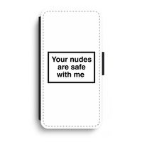 Safe with me: iPhone XR Flip Hoesje