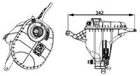 Expansietank, koelvloeistof CRT29001S