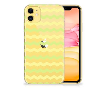 Apple iPhone 11 TPU bumper Waves Yellow