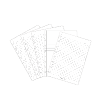 Correctbook Set Extra Pagina’s-A5 - lijntjes