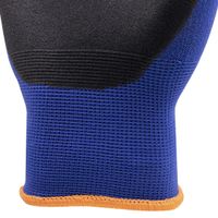 Uvex 6002710 beschermende handschoen Werkplaatshandschoenen Antraciet, Blauw Elastaan, Polyamide 1 stuk(s) - thumbnail