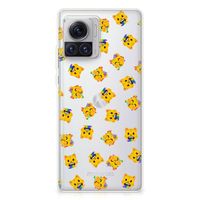 TPU bumper voor Motorola Moto X30 Pro Katten Emojis