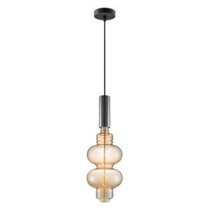 Home sweet home hanglamp Saga zwart Diabolo - amber