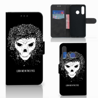 Telefoonhoesje met Naam Huawei P30 Lite (2020) Skull Hair