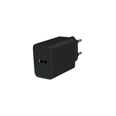 Azuri Oplader met Usb A Poort 12W Zwart Azuri Oplader met Usb A Poort 12W Zwart