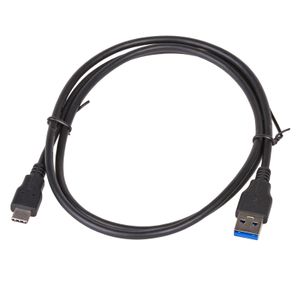 Akyga AK-USB-15 USB-kabel USB 3.2 Gen 1 (3.1 Gen 1) 1 m USB C USB A Zwart