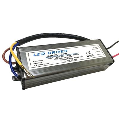 30W LED driver adapter AC 85-265V naar DC 24-38V IP65 waterdicht 30W LED driver adapter AC 85-265V naar DC 24-38V IP65 waterdicht