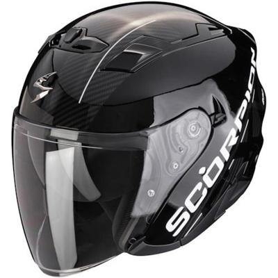 SCORPION EXO-230 QR, Jethelm of scooter helm, Zwart-Zilver