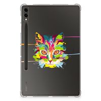 Samsung Galaxy Tab S9 Plus Tablet Back Cover Cat Color