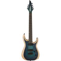 Jackson Pro Plus Series DK Modern MDK7P HT EB Chlorine Burst 7-snarige elektrische gitaar met gigbag