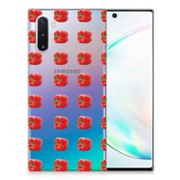 Samsung Galaxy Note 10 Siliconen Case Paprika Red