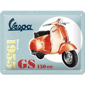 Wandbord Vespa 1955