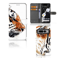 Hoesje Google Pixel 7 Pro Watercolor Tiger