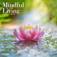 Mindful Living 2026 12 X 24 Inch (Hanging) Monthly Square Wall Calendar Plastic-Free