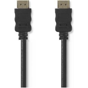 High Speed HDMI-kabel met Ethernet | HDMI-connector - HDMI-connector | 2,0 m | Zwart