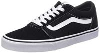 Vans Sneaker Ward Canvas heren Low-Top Trainers , zwart Suede Canvas Black White Car , 47 EU