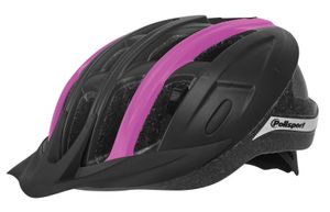 Pol PolispGoudt ride in fietshelm m 54-58cm zwart/fuchsia