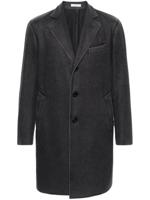 Boglioli Jas van scheerwol met enkele rij knopen - Grijs