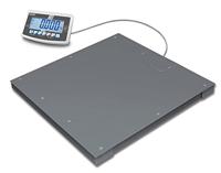Kern BFB 600K-1SNM - Robust floor scale with EC type approval, Weighing Range [Max]: 600 kg, Readout [d]: 0,2 kg, Weighing plate: WxDxH 1000x1000x85 mm (corrugated steel), WITHOUT VERIFICATION