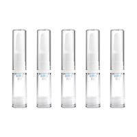 5 stuks duidelijk leeg reizen Portable hervulbare plastic airless vacuümpomp fles containers 5ml