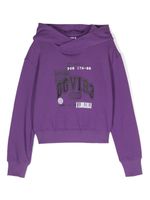 Dolce & Gabbana DGVIB3 hoodie à logo imprimé - Violet - thumbnail