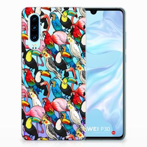 Huawei P30 TPU Hoesje Birds