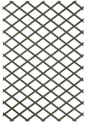 Nature Houten plantenklimrek - groen (Afmetingen: 200×100 cm)