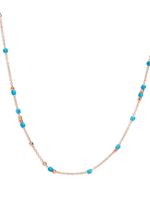 Dodo collier Granelli en or rose 9ct - thumbnail