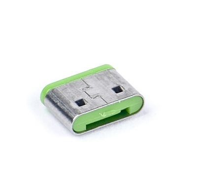 Smartkeeper CL04P1GN Sleutel voor USB-C-poort Set van 10 stuks Groen Zonder sleutel