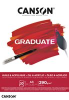 Olie Acrylblok Canson Graduate A3 290gr 20vel - thumbnail