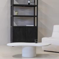 Salontafel Flow Off White 120cm - Giga Living - thumbnail