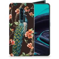 OPPO Reno 2 TPU Hoesje Pauw met Bloemen