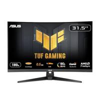 ASUS TUF Gaming VG32WQ3B 31,5 inch gaming monitor (QHD, gebogen, 180 Hz, ELMB, FreeSync, 1ms GTG (minimaal 0,5 ms), 90% DCI-P3, HDR, DisplayWidget Center)