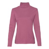 Colshirt van bio-katoen, azalea Maat: 40