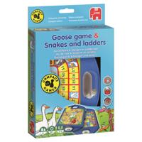 Jumbo Ganzenbord & Slangen en ladderspel Reisspel