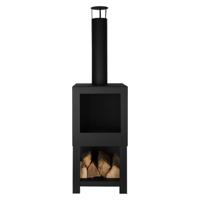 Esschert Design FF410 openhaard Buiten Draagbare open haard Kaphout Zwart