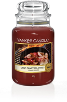 Yankee Candle Crisp Campfire Apples kaars Cylinder Terracotta Appel 1 stuk(s)