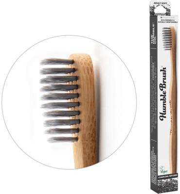 The Humble Co. Tandenborstel Bamboe Charcoal (1st)