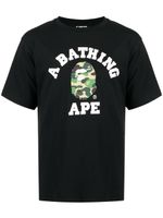 A BATHING APE® t-shirt en coton à logo imprimé - Noir - thumbnail